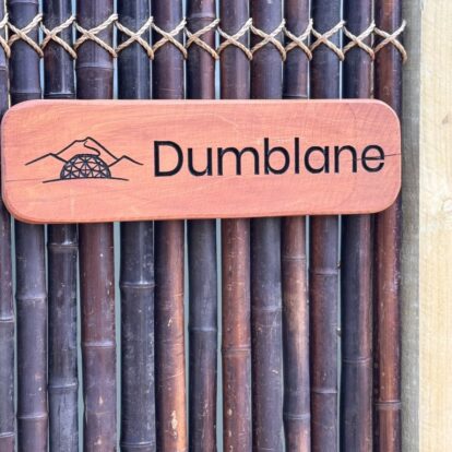 Dumblane Geodome gets it new sign