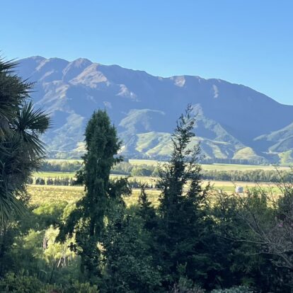 The view from Dumblane Geodome before construction started