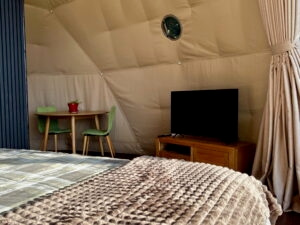 Dumblane GeoDome living area