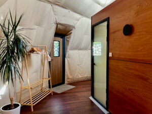 Dumblane Geodome inside entrance