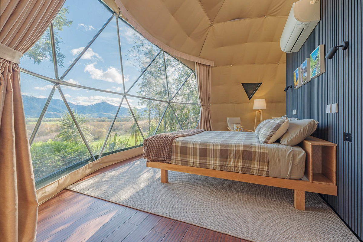 Balfour Geodome view from bedroom