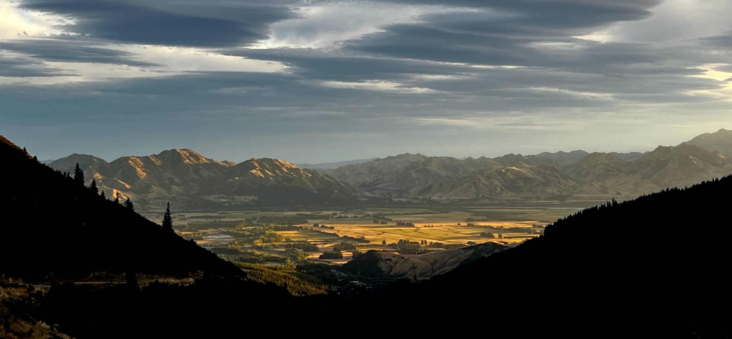 Hanmer Springs viewed from Jack Pass