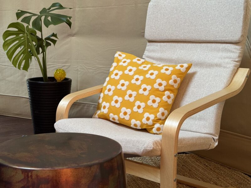 Isobel Geodome living area